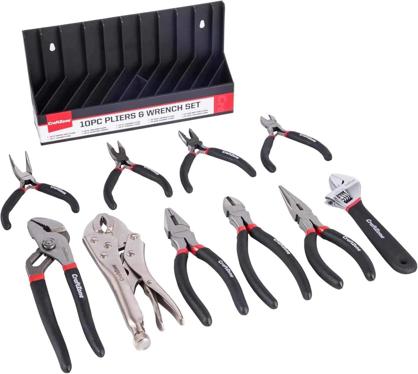 10PC Pliers&Wrench Set